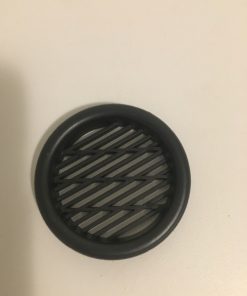 Udluftningsrist Ø 43mm. Sort