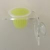 Beetle jelly klar akryl med sugekop til 1 Jelly